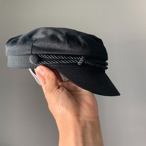 Black Cabby Hat
